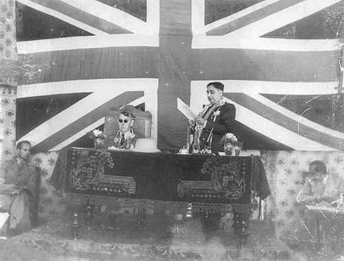 Sir Maurice Garnier Hallett at the Chamber's 11th Annual General Meeting, 1943