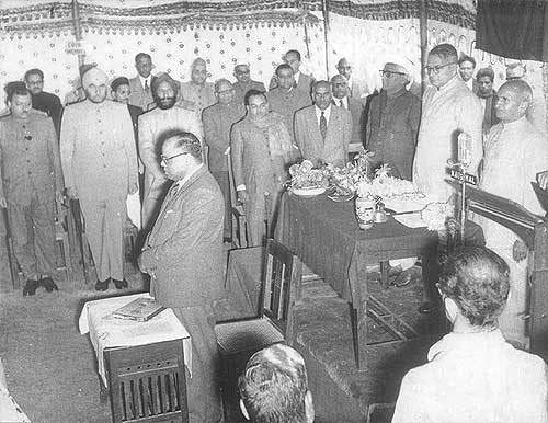 T.T. Krishnamachari at the Chamber's 24th Annual General Meeting, 1956