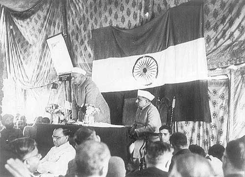 Pandit Govind Ballabh Pant at the Chamber's 17th Annual General Meeting, 1949