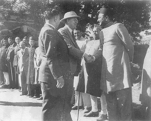 Sir Maurice Garnier Hallett at the Chamber's 10th Annual General Meeting, 1942