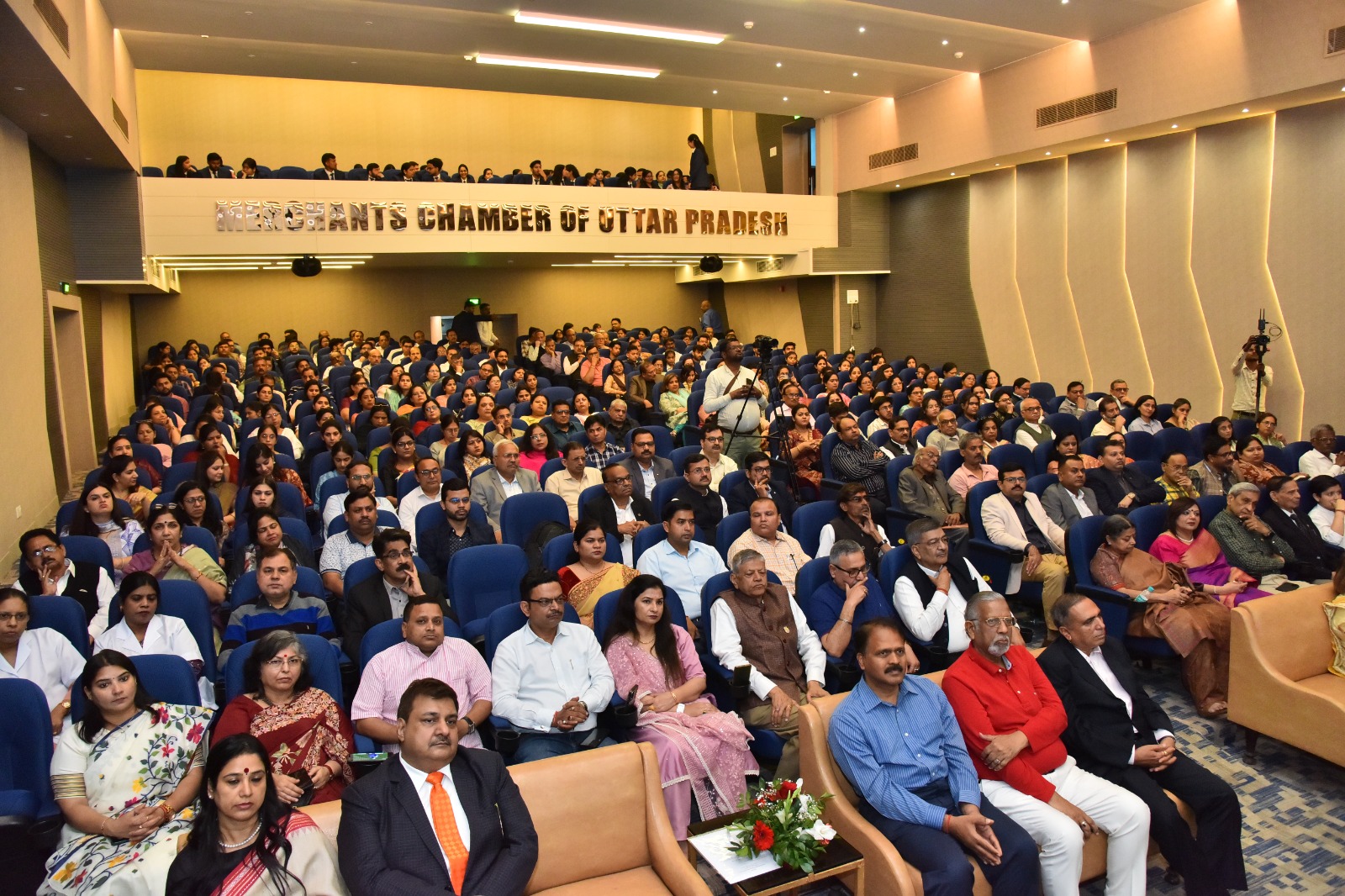 A full house at the Sir Padampat Singhania Auditorium