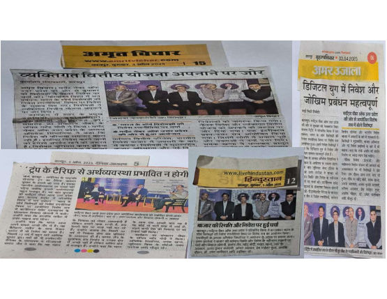 Newspaper clippings: Mastering Wealth in a Changing World