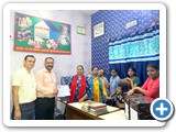 Distribution of books and fee Donation to children